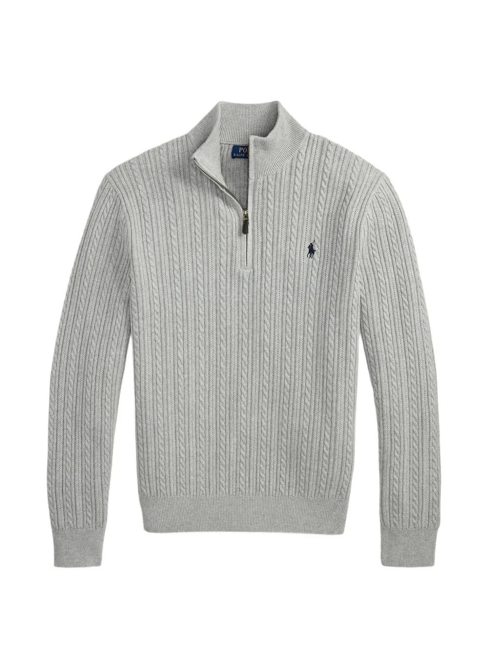 Polo Ralph Lauren Maglione con zip - Grigio