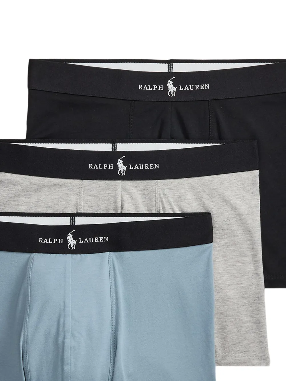 Polo Ralph Lauren Drie boxershorts met Pony-patroon Veelkleurig