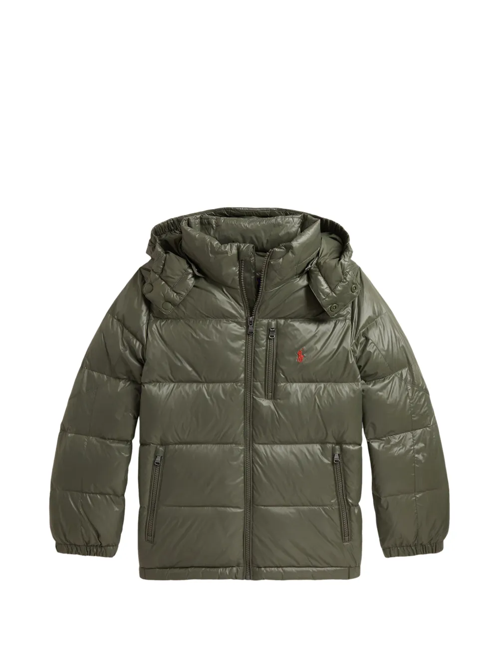 POLO RALPH LAUREN KIDS Piumino Polo Pony - Verde