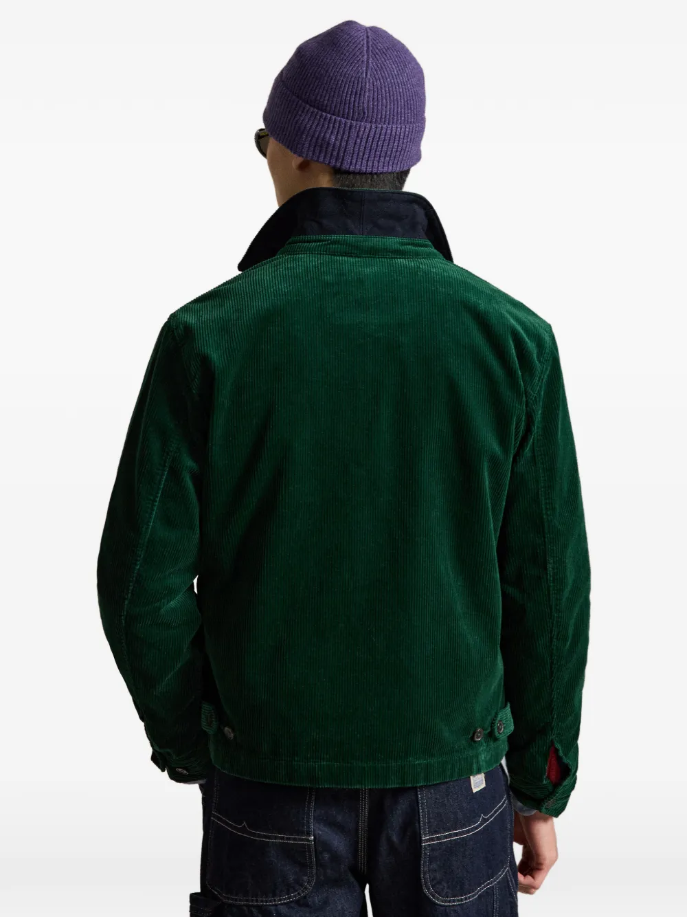 Polo Ralph Lauren Wynton ribfluwelen jack Groen