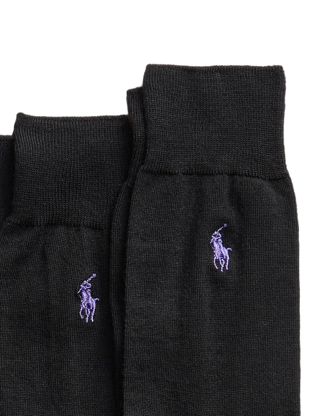 Polo Ralph Lauren Sokken met geborduurd logo Zwart