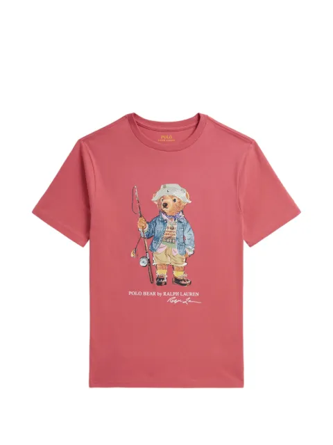 POLO RALPH LAUREN KIDS Polo Bear cotton T-shirt