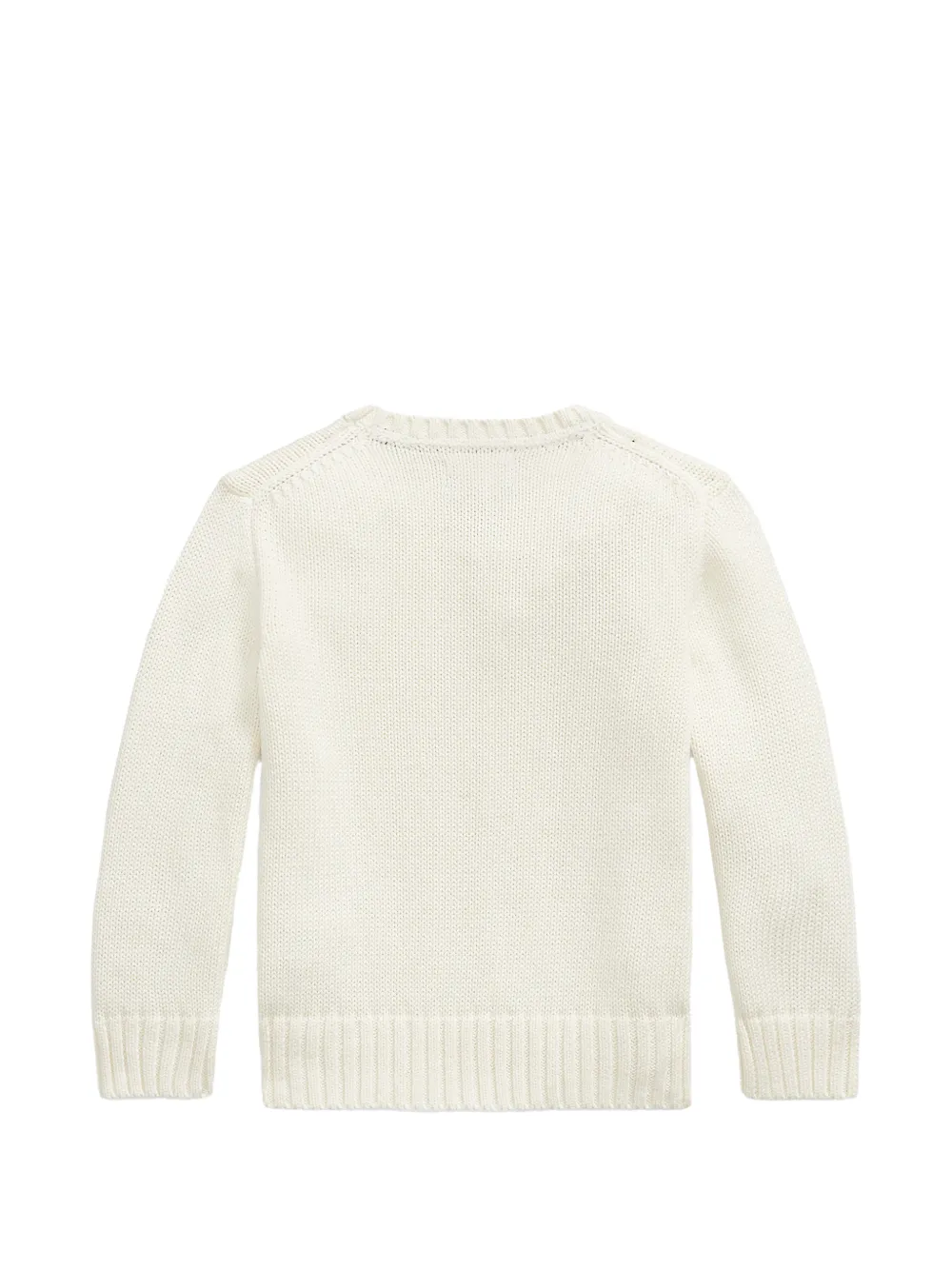 POLO RALPH LAUREN KIDS Pony trui met ronde hals Wit