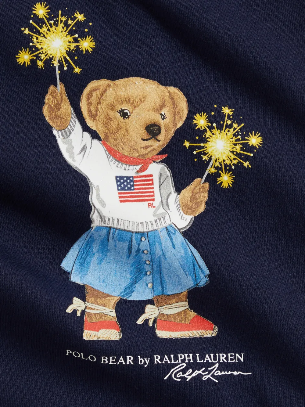 POLO RALPH LAUREN KIDS Gelaagde jurk Blauw