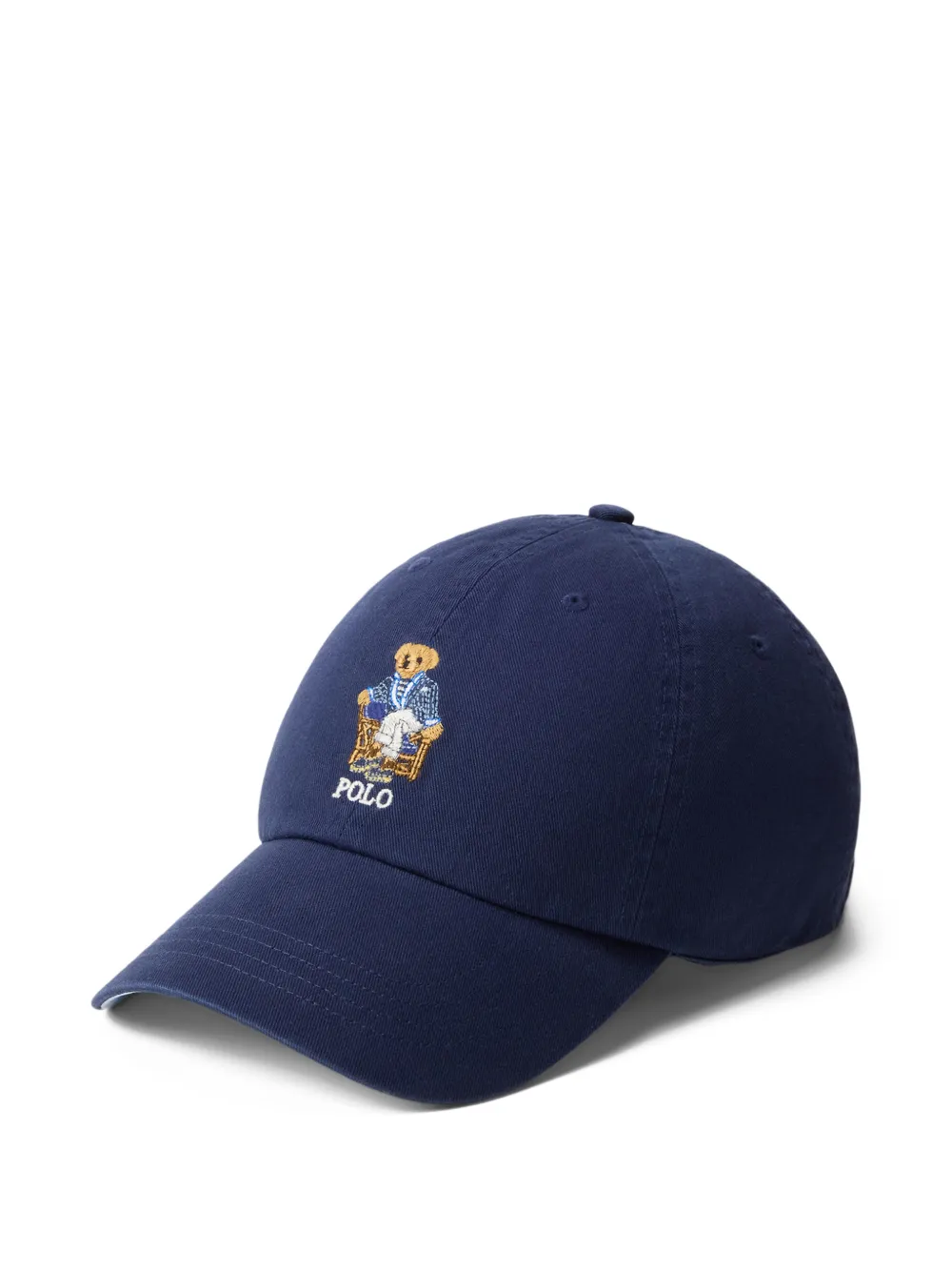 Polo Ralph Lauren Cappello da baseball con ricamo - Blu