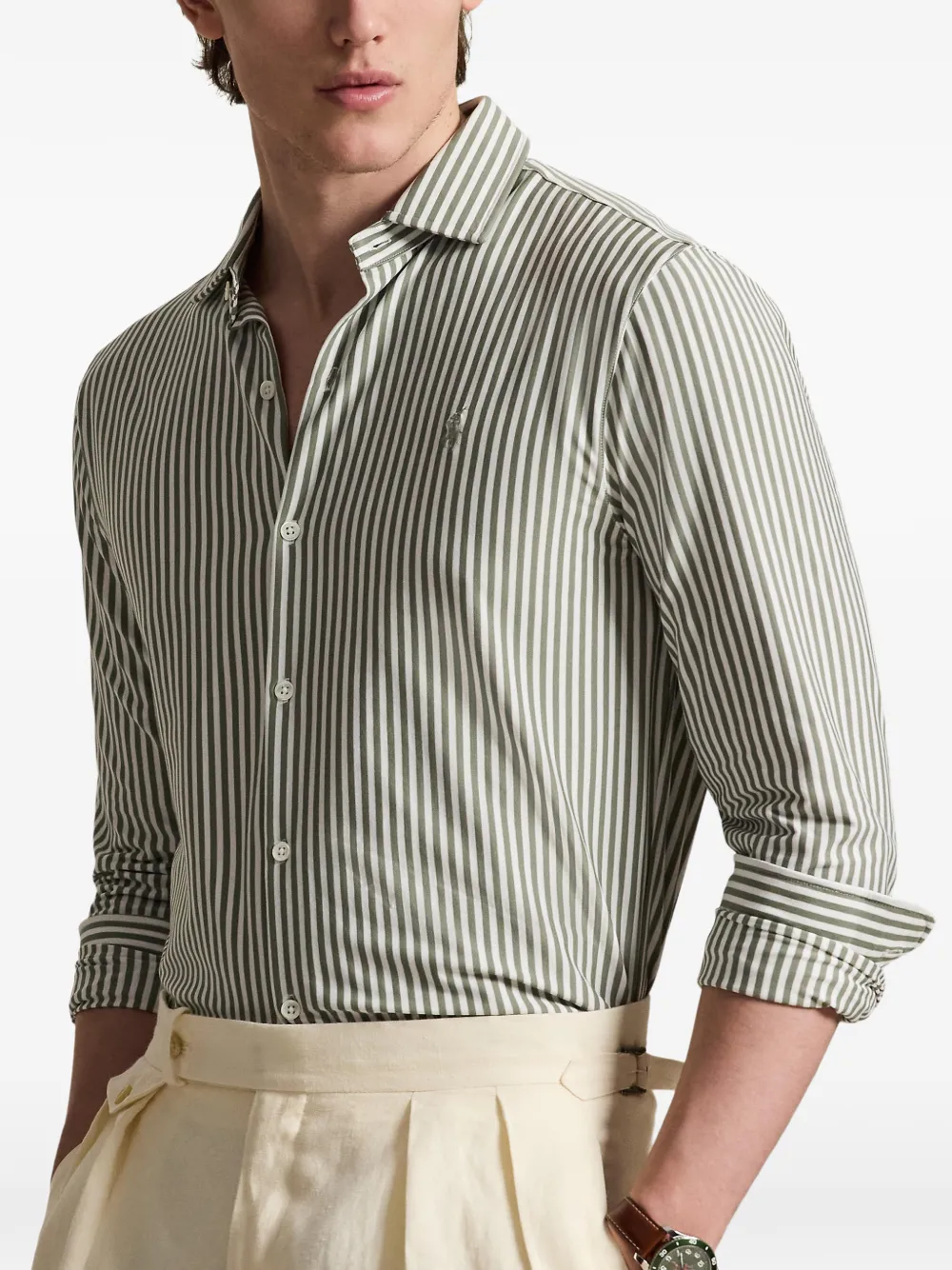 Polo Ralph Lauren Gestreept overhemd Groen