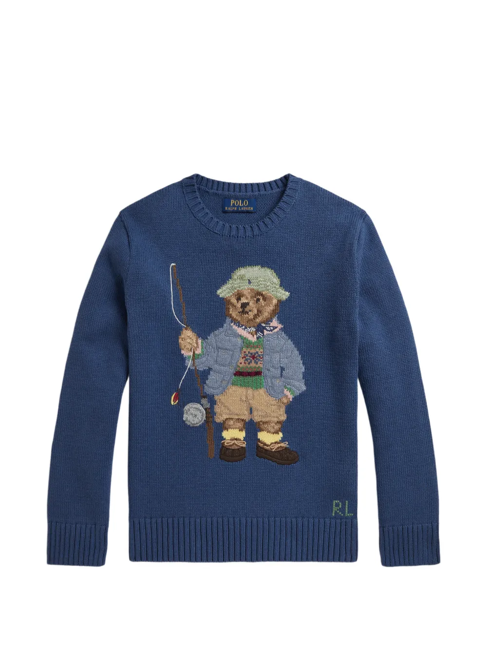 POLO RALPH LAUREN KIDS Maglione Polo Bear - Blu