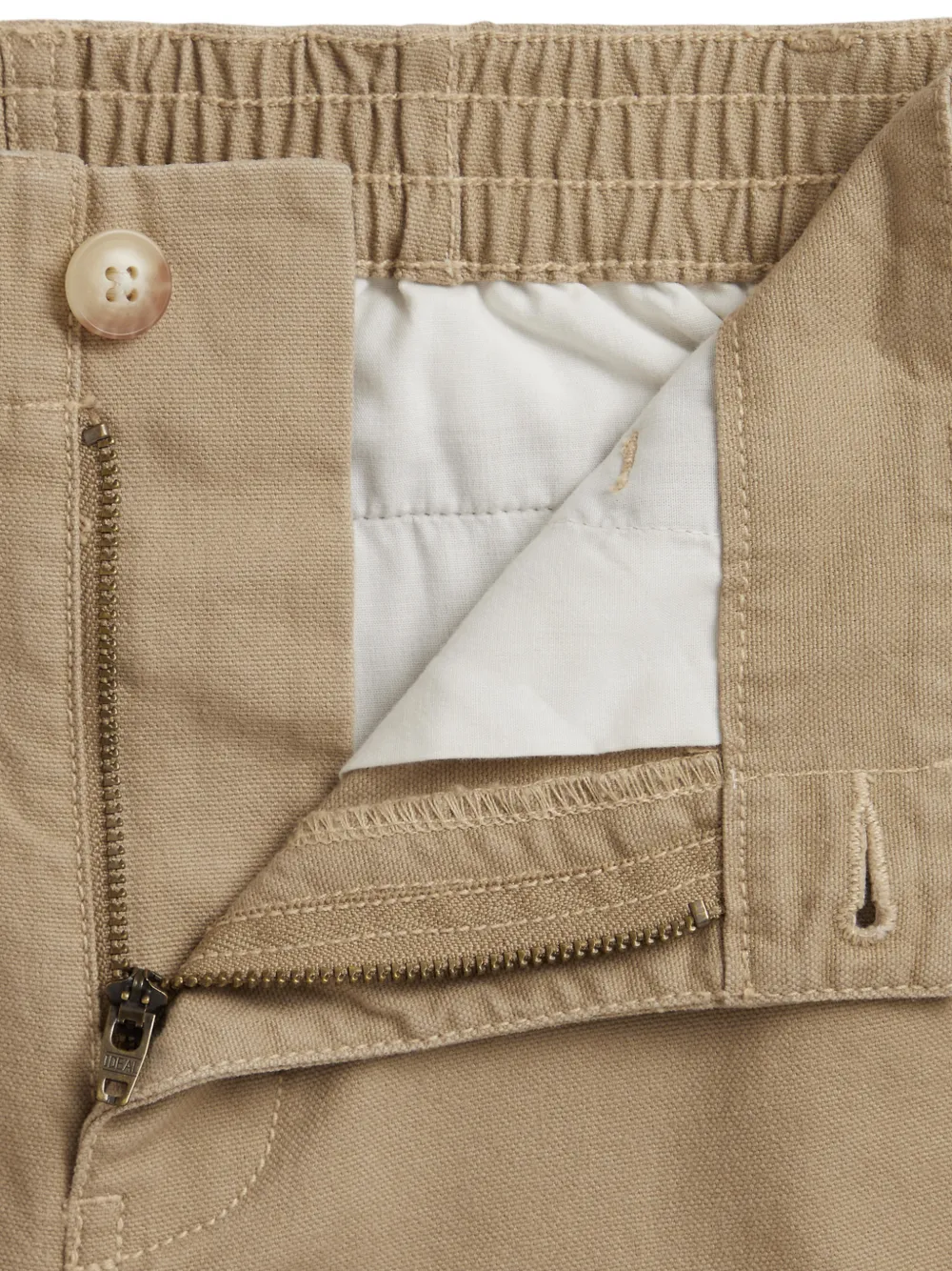 POLO RALPH LAUREN KIDS Cargo broek met knoopsluiting Bruin