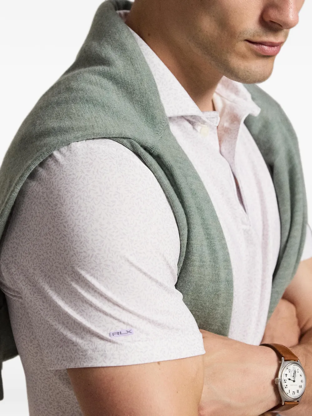 RLX Ralph Lauren Poloshirt met print Wit
