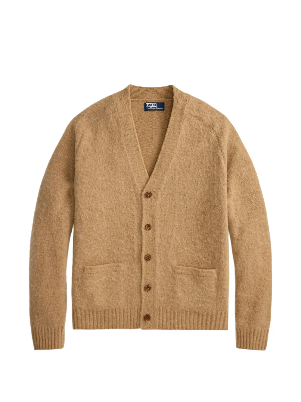 Polo Ralph Lauren Cardigan mit Ellenbogen-Patches - Nude