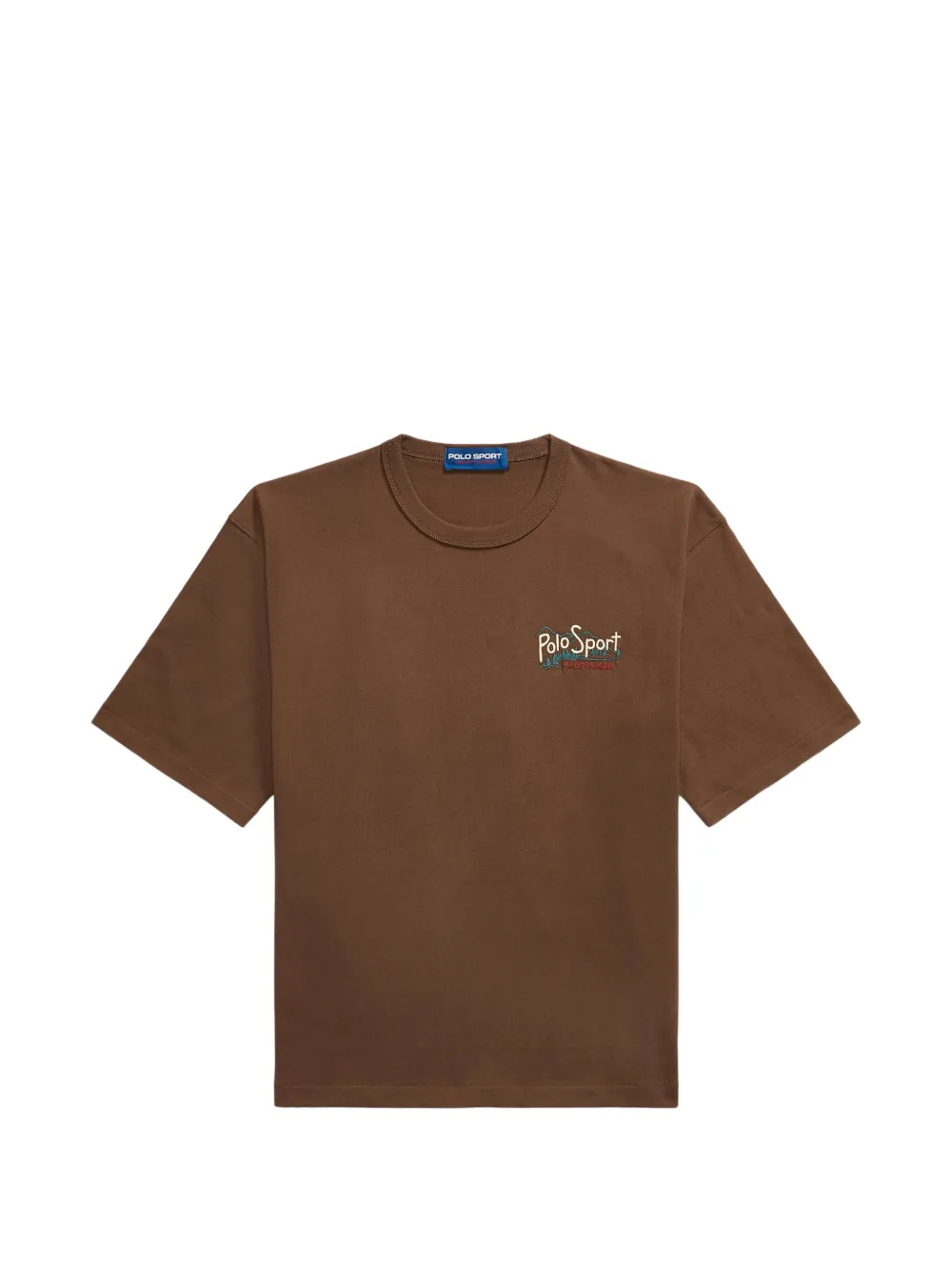 Polo Ralph Lauren Polo Sport Hemd mit Logo-Stickerei - Braun