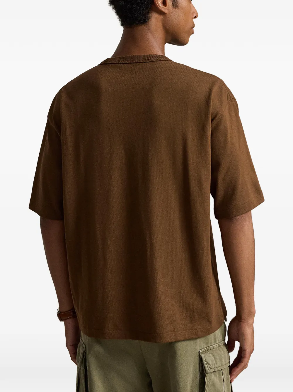 Polo Ralph Lauren Polo Sport T-shirt met geborduurd logo Bruin