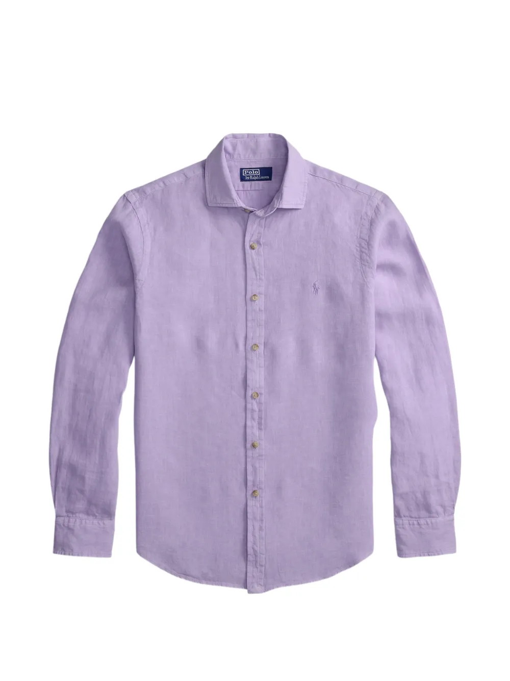 Polo Ralph Lauren Custom Fit Hemd mit Pony-Stickerei - Violett