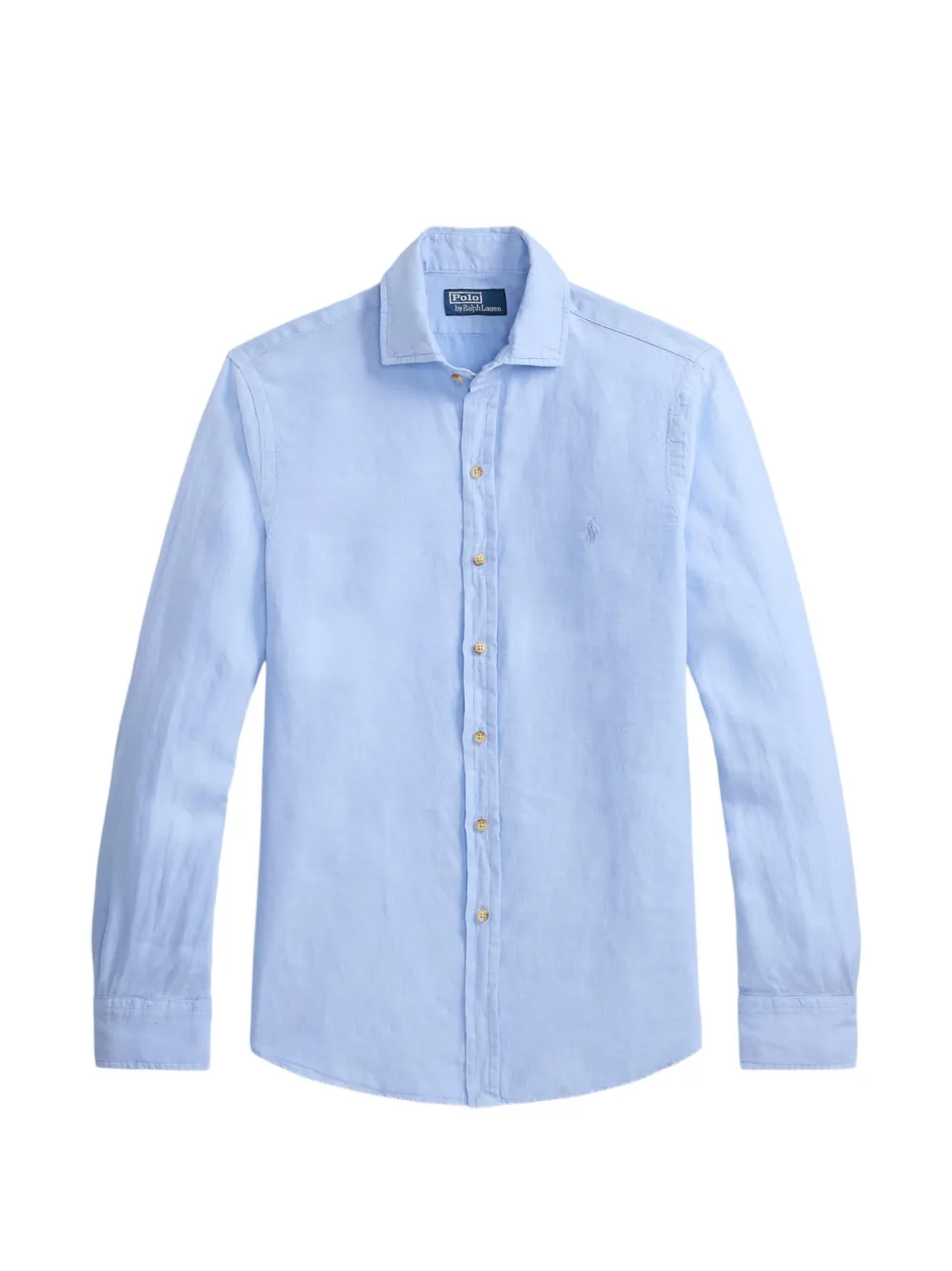 Polo Ralph Lauren Camicia in lino con ricamo Pony - Blu