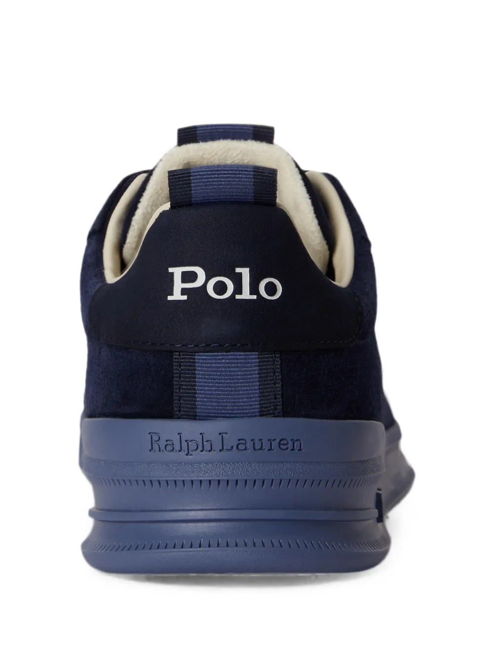 Polo Ralph Lauren Sneakers met geborduurd logo Blauw