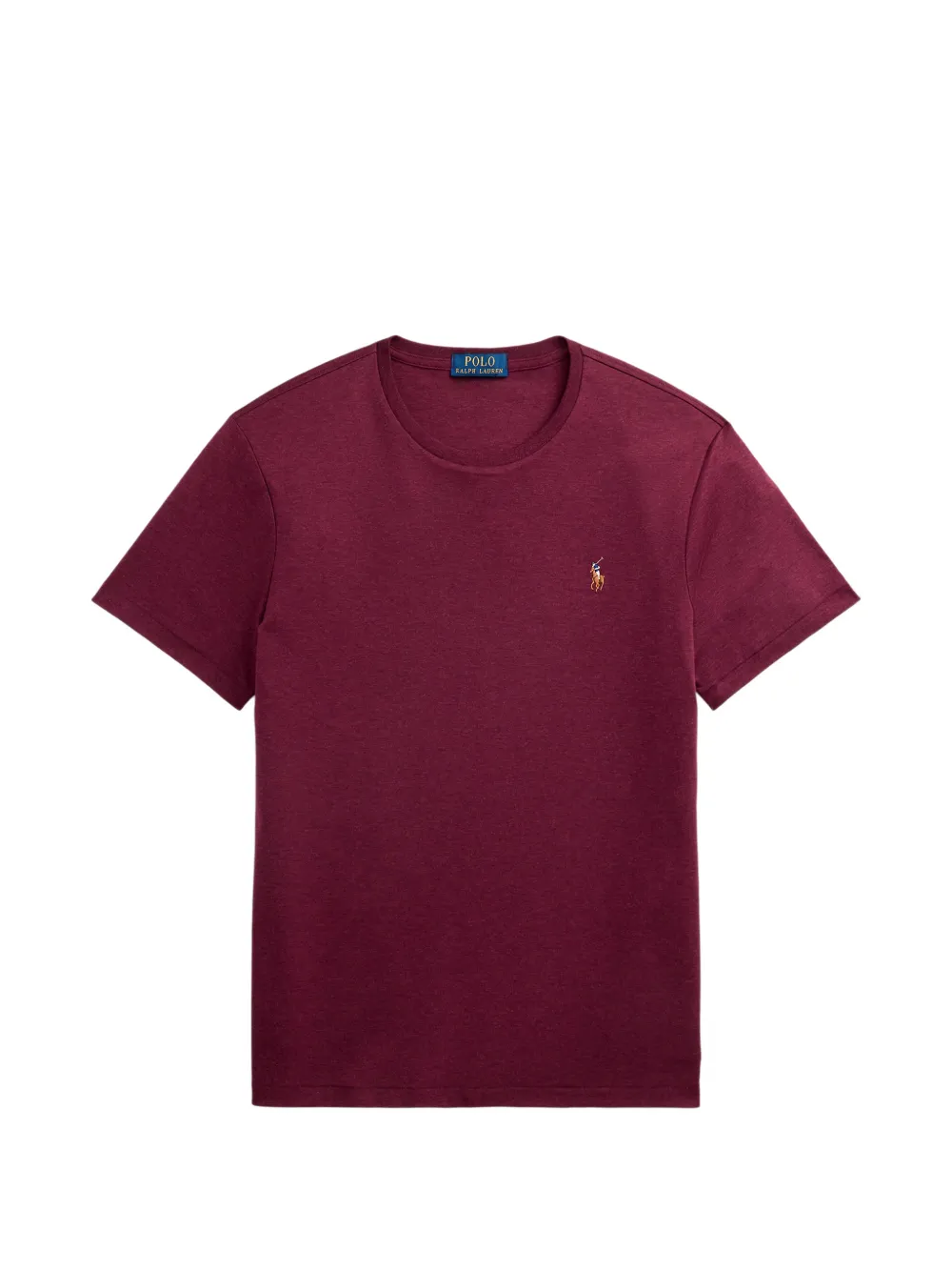 Polo Ralph Lauren T-Shirt mit Logo-Stickerei - Rot