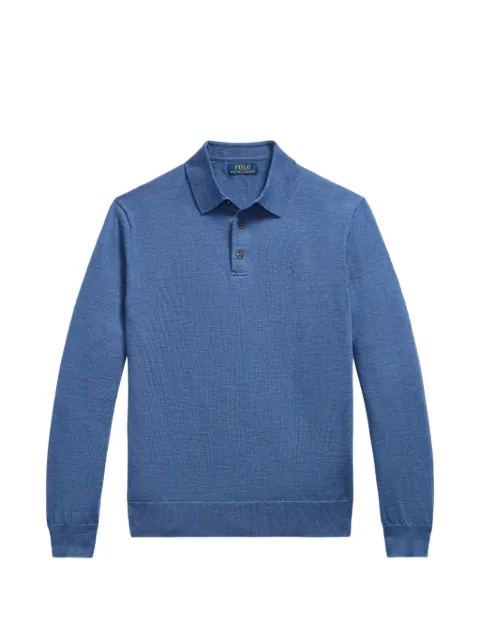 Polo Ralph Lauren washable wool polo-collar jumper