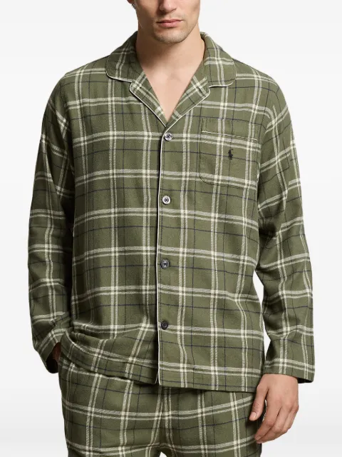 Polo Ralph Lauren plaid flannel sleep set