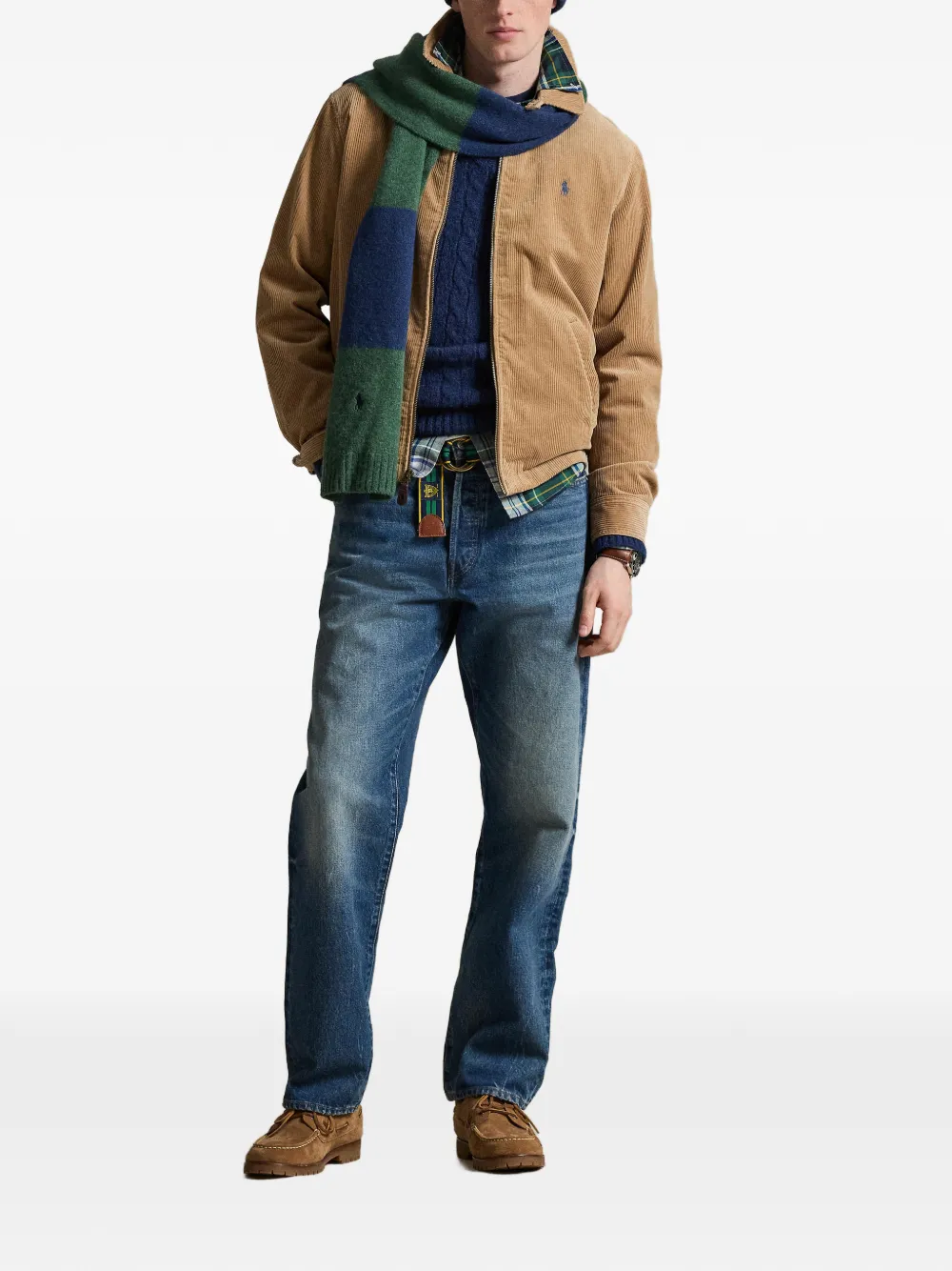 Polo Ralph Lauren The Wynton ribfluwelen jack Beige
