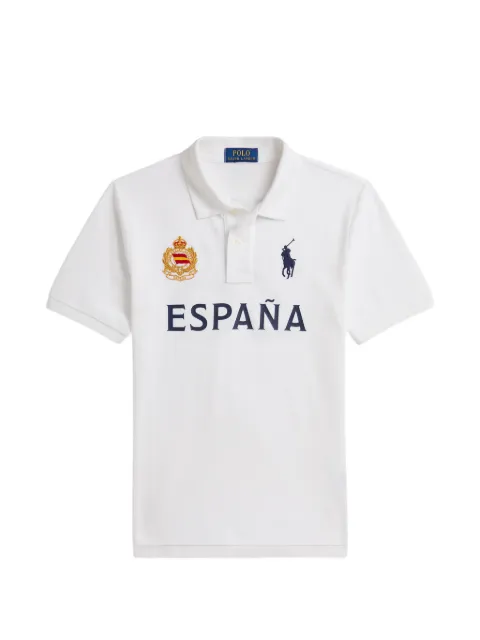 POLO RALPH LAUREN KIDS 로고 자수 폴로 셔츠