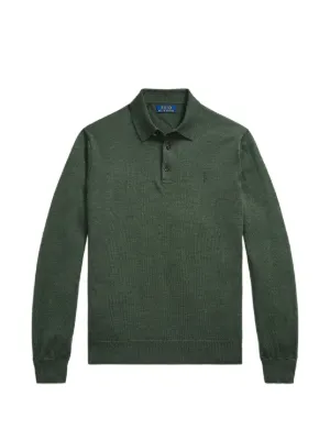 Polo Ralph Lauren 長袖シャツ オリーブ Polo Ralph Lauren quarter-zip Sweatshirt | Green | FARFETCH