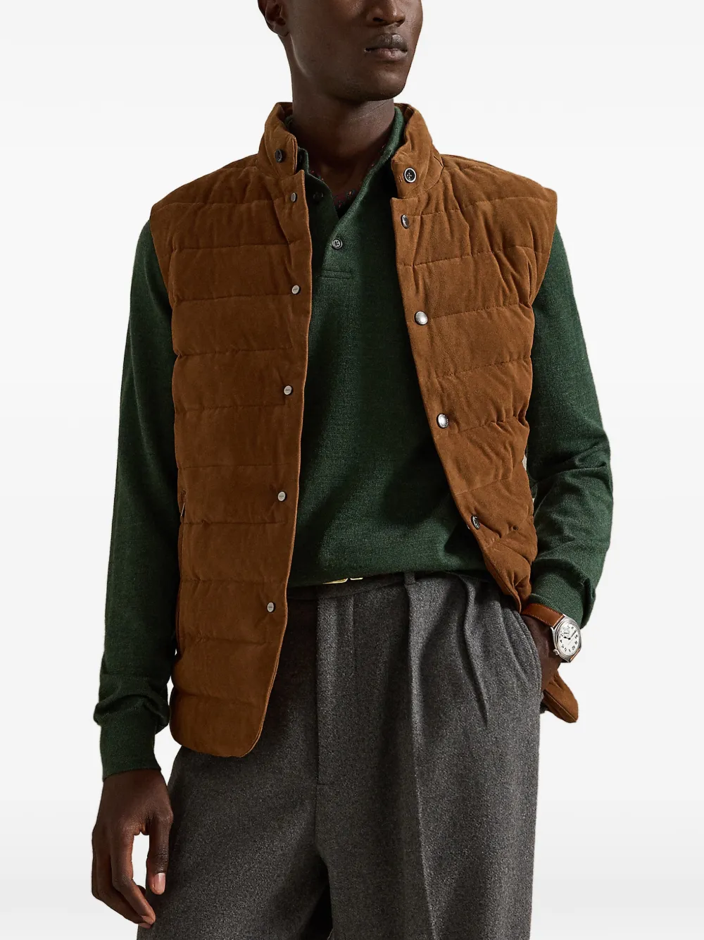 Polo Ralph Lauren Wollen trui met polokraag Groen
