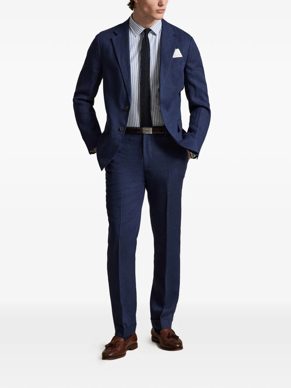 Polo Ralph Lauren Gestreept overhemd Blauw