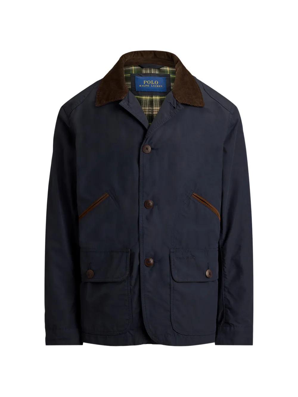 Polo Ralph Lauren Jacke mit Cordkragen - Blau