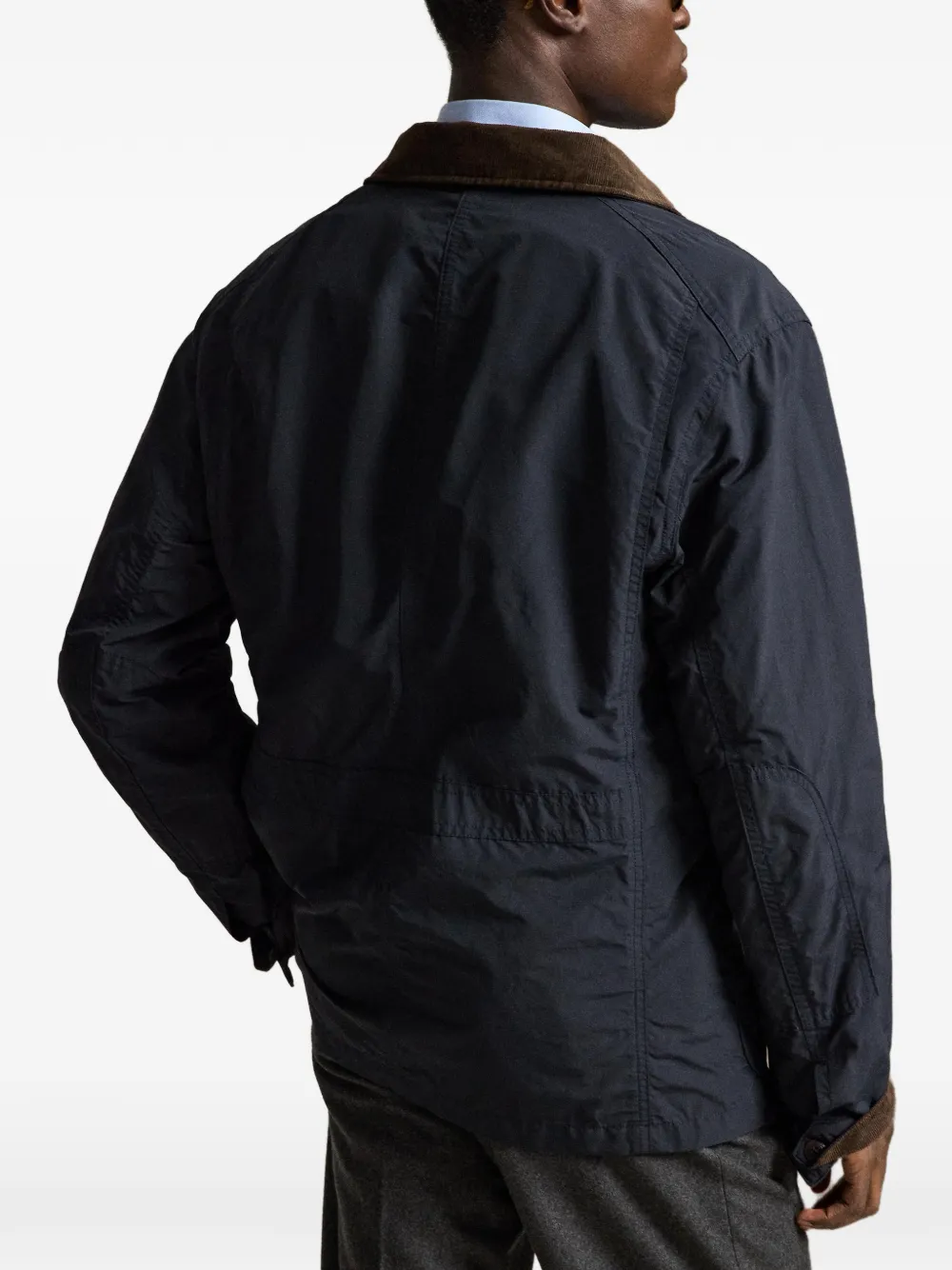 Polo Ralph Lauren Jack met ribfluwelen kraag Blauw