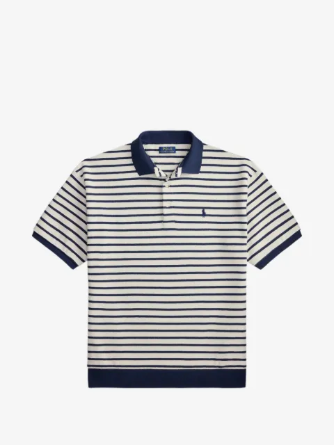 Polo Ralph Lauren relaxed fit striped textured polo shirt