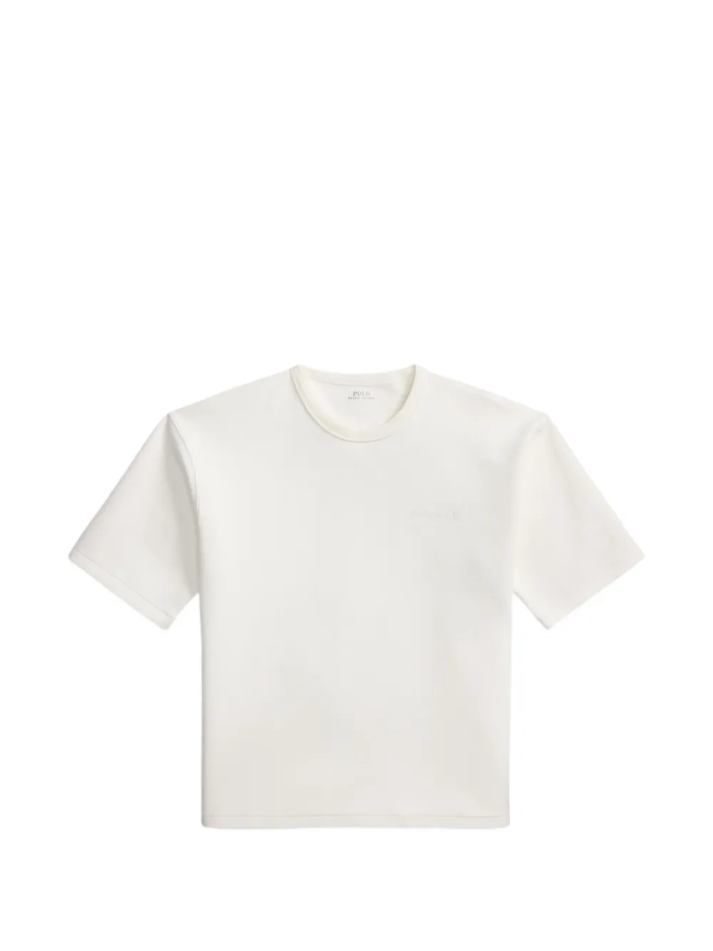 Polo Ralph Lauren T-Shirt aus Doppelstrick - Weiß