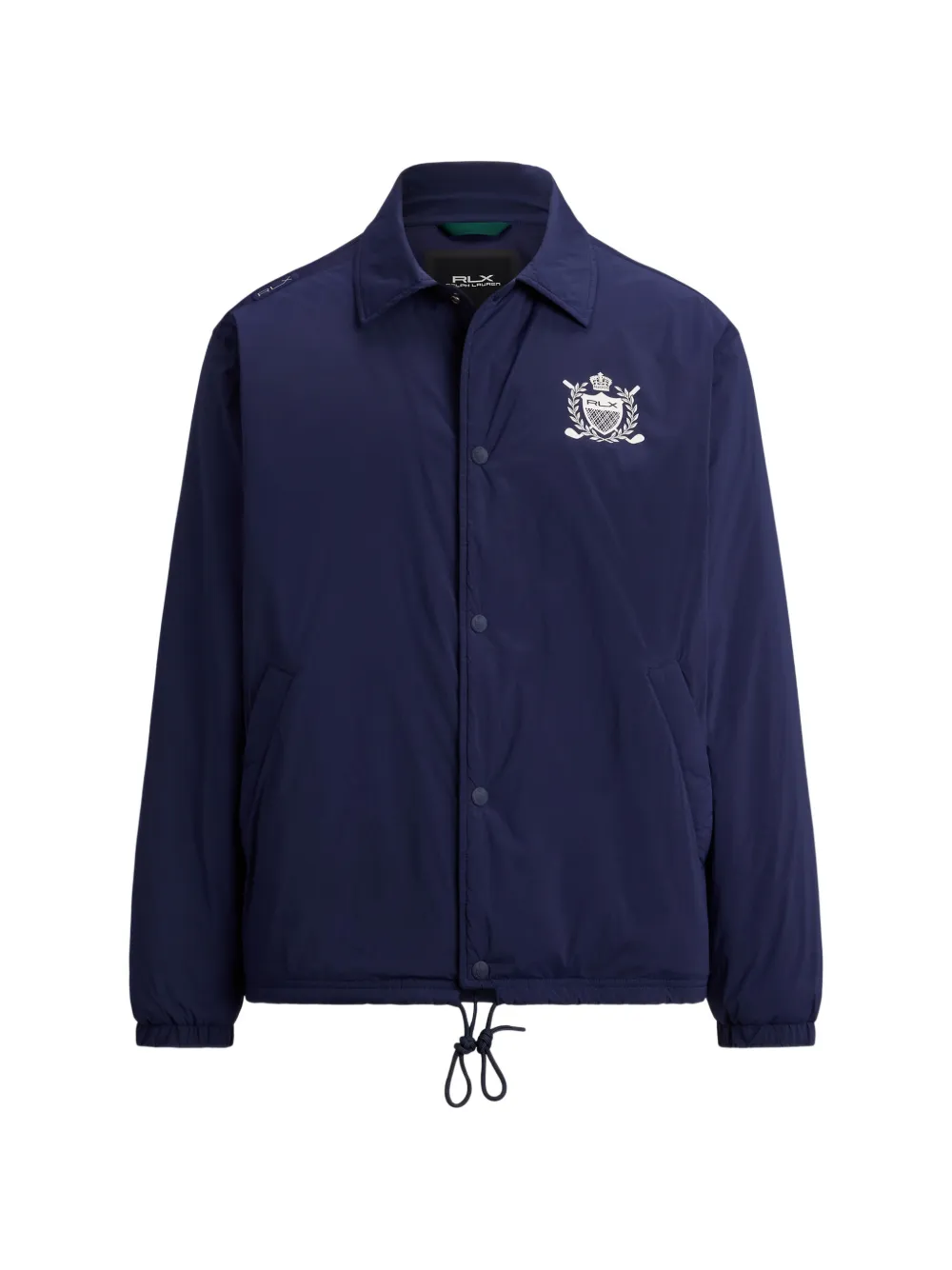 RLX Ralph Lauren crest-print bomber jacket - Blu