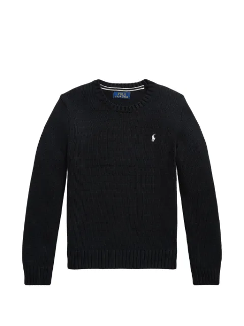 POLO RALPH LAUREN KIDS cotton crewneck jumper