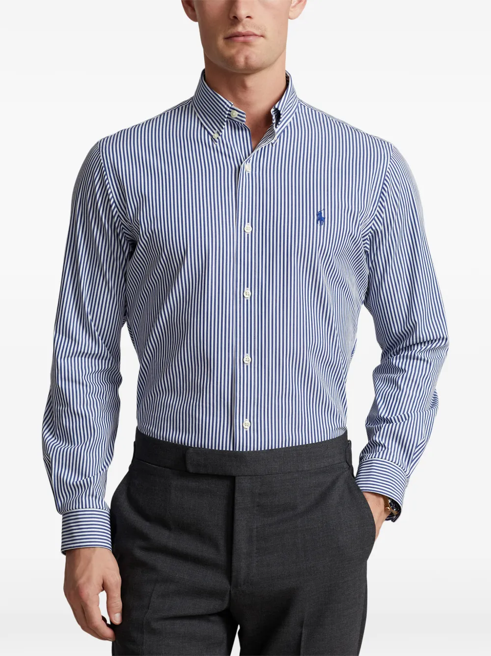 Polo Ralph Lauren Gestreept overhemd Blauw