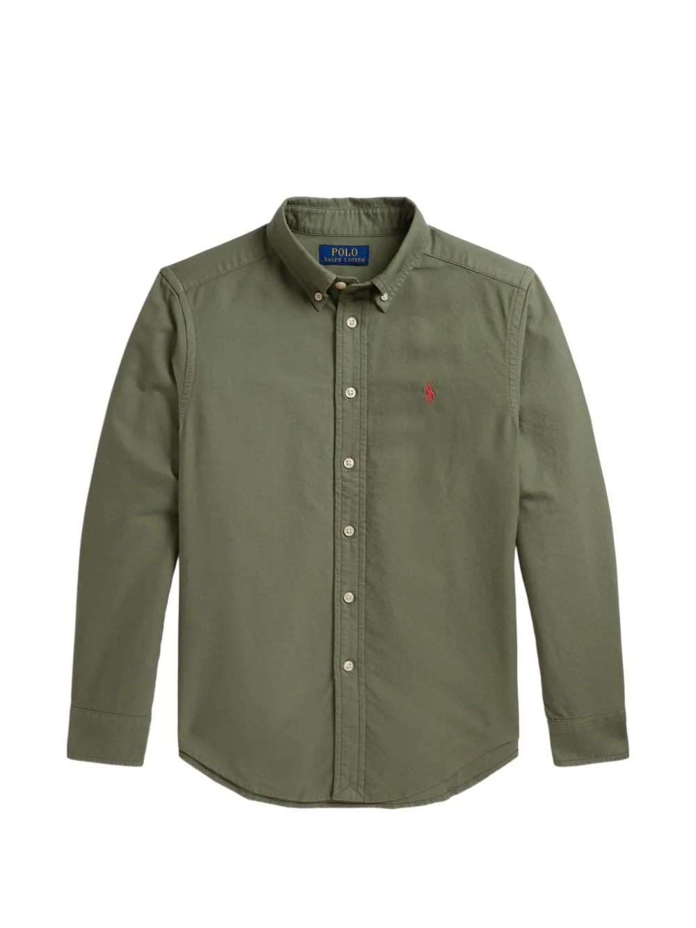 POLO RALPH LAUREN KIDS Camicia con ricamo - Verde