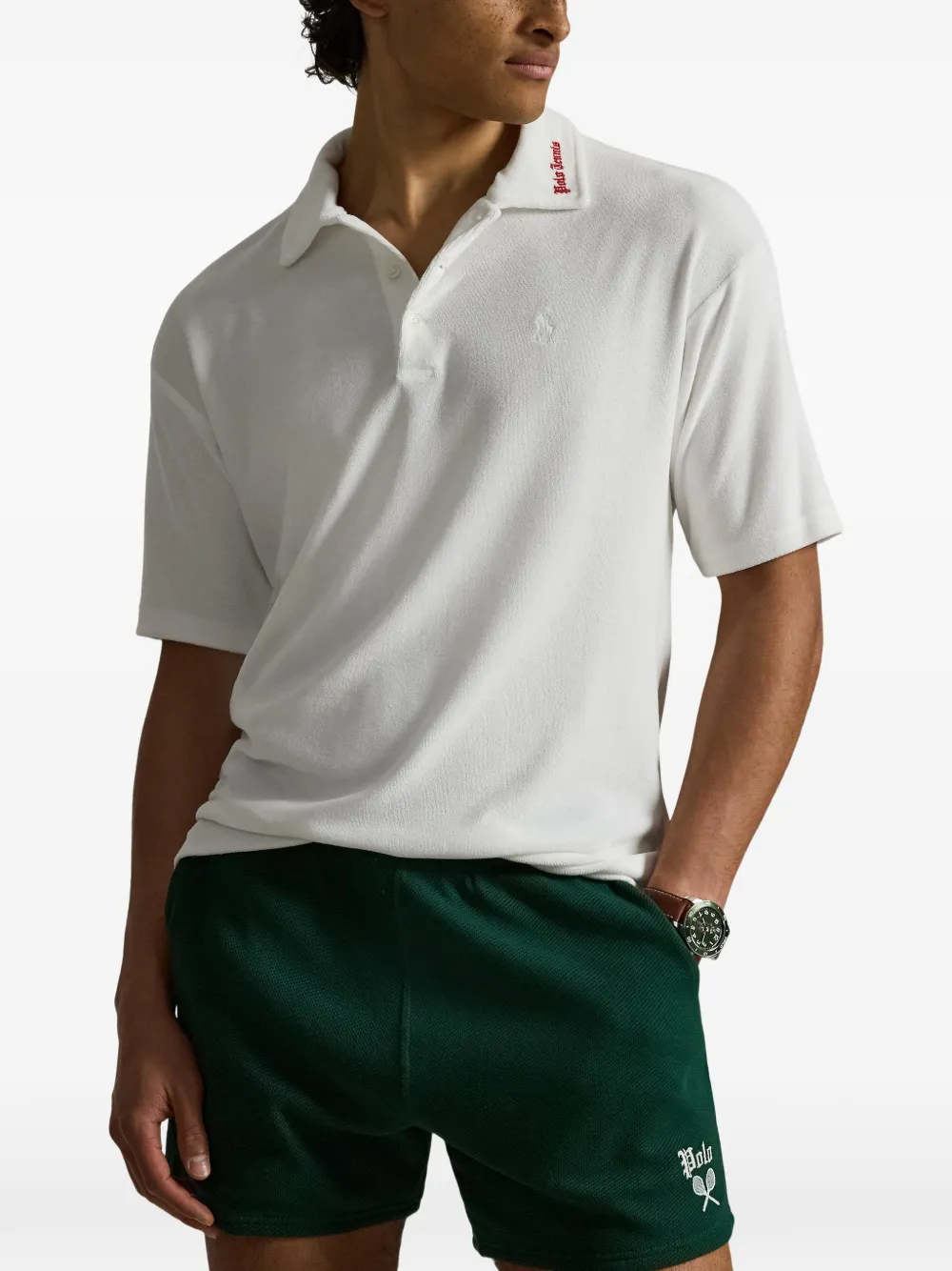 Polo Ralph Lauren Poloshirt met geborduurd logo Wit