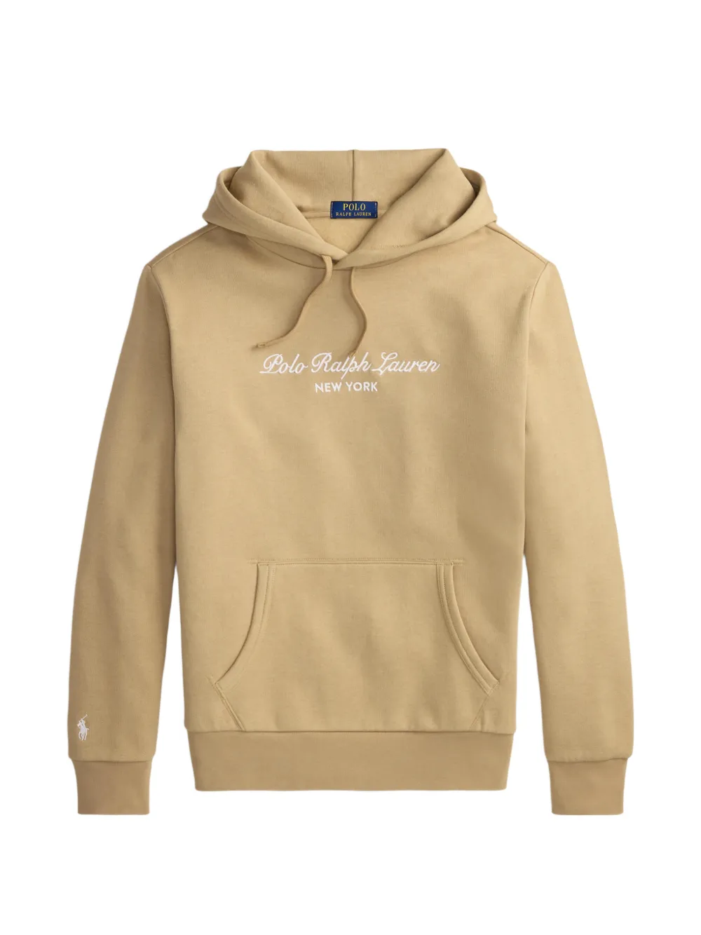 Polo Ralph Lauren Hoodie mit Logo-Stickerei - Braun