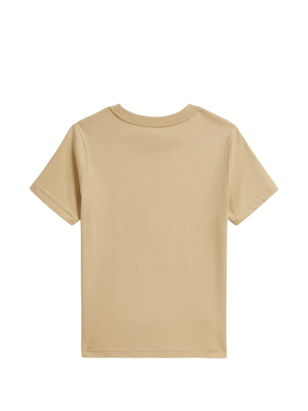 POLO RALPH LAUREN KIDS Katoenen T-shirt met logoprint Beige