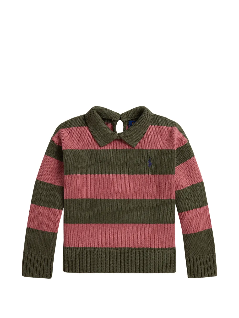 POLO RALPH LAUREN KIDS Maglione a righe - Verde