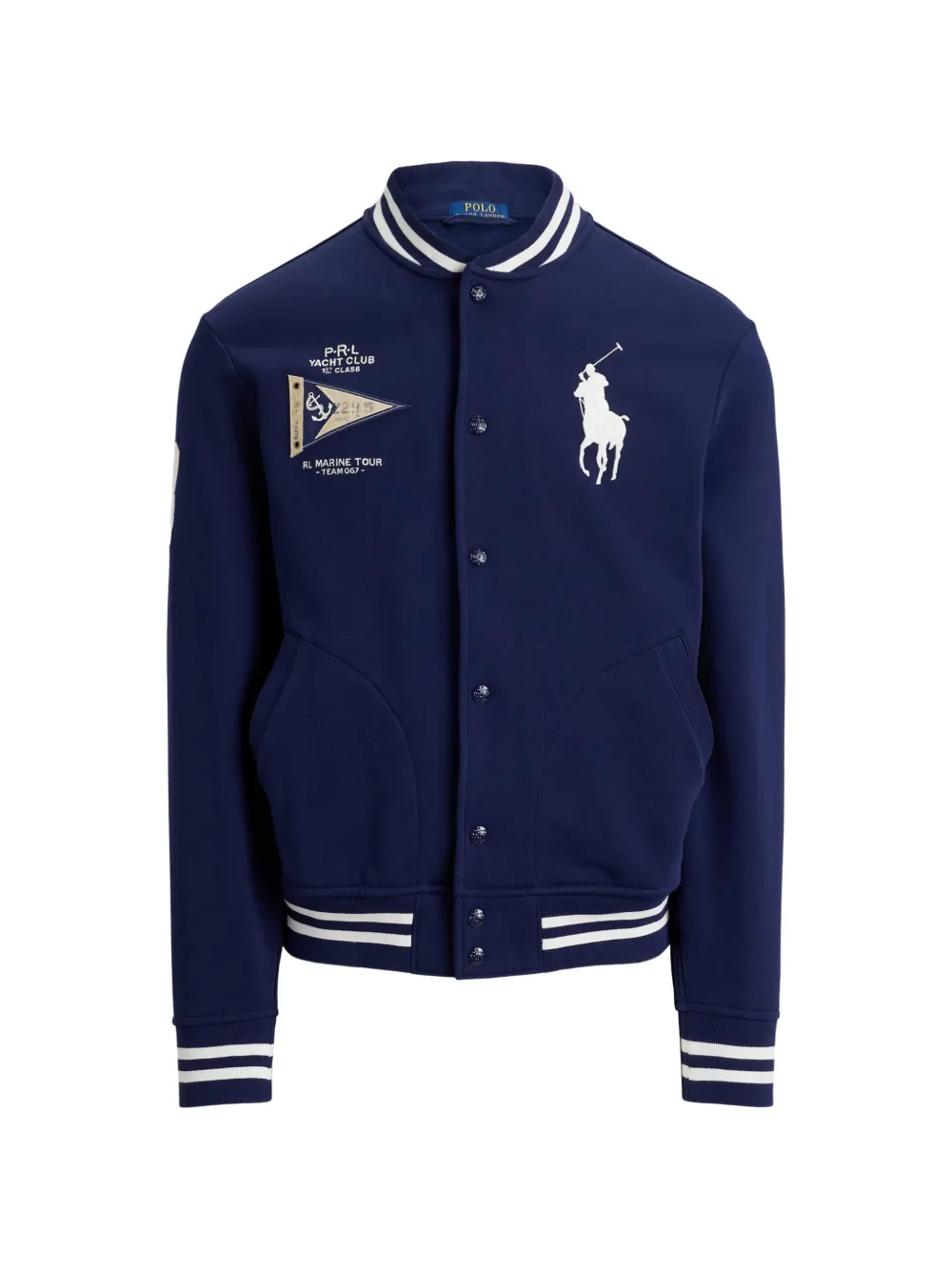 Polo Ralph Lauren Big-Pony baseball jacket - Blue