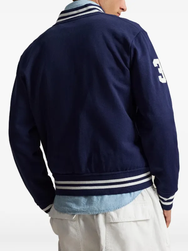 Polo Ralph Lauren Jaqueta Big Pony De Fleece | Azul | FARFETCH BR