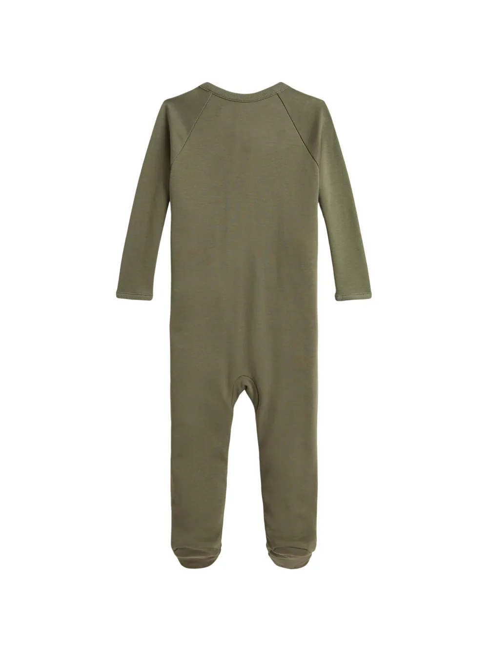 POLO RALPH LAUREN KIDS Romper met borduurwerk Groen