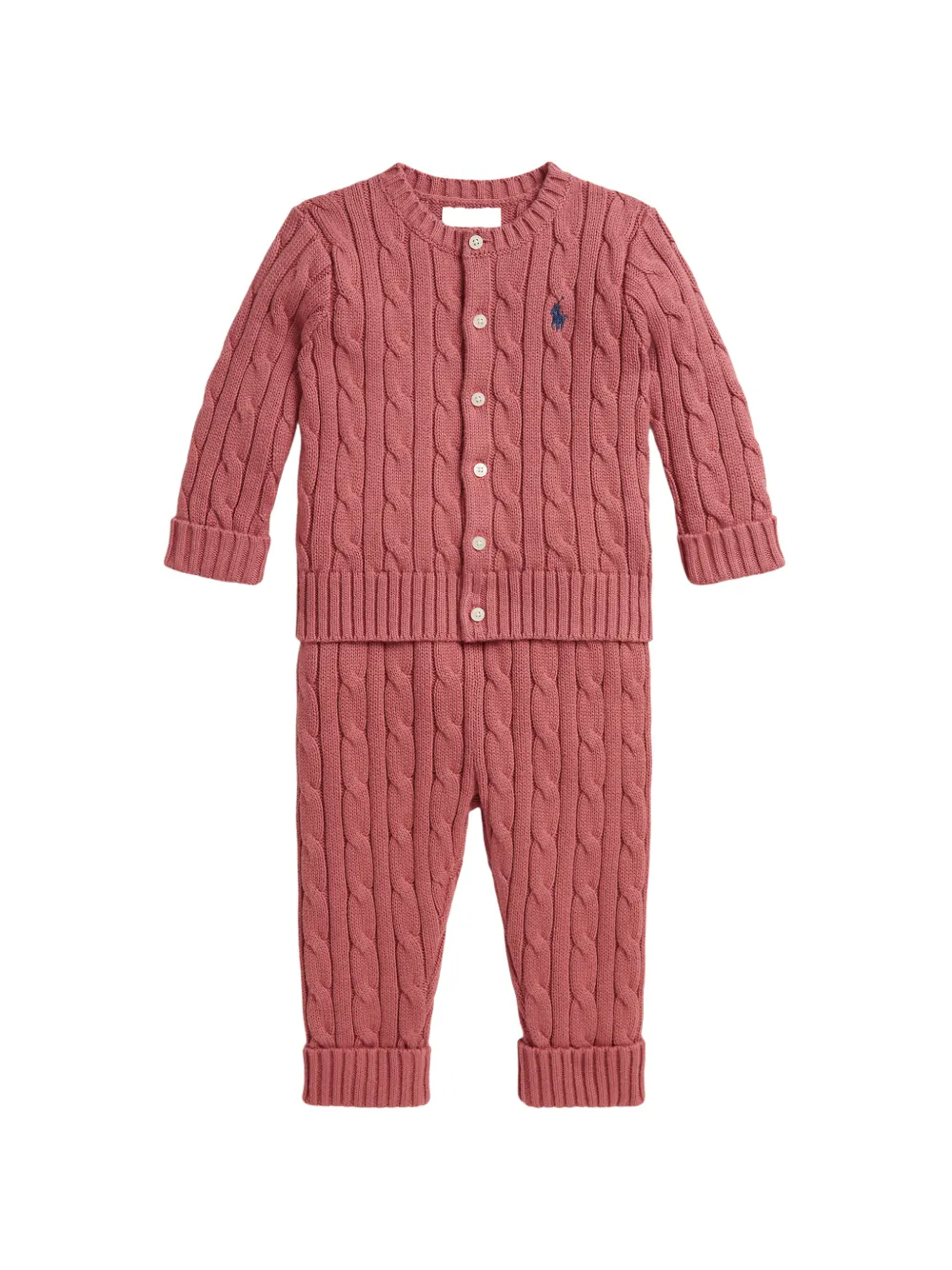 POLO RALPH LAUREN KIDS Set con pantaloni (2 pezzi) - Rosa