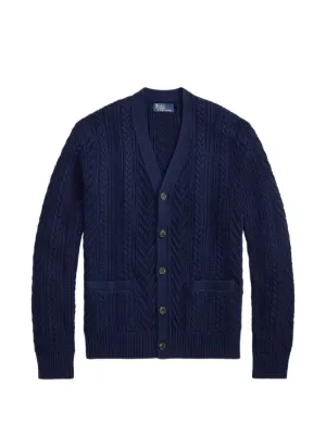 Ralph Lauren RRL ケーブルニット カーディガン | ブルー | FARFETCH JP