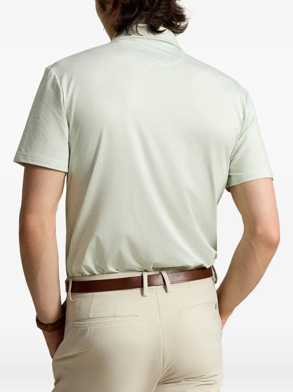 RLX Ralph Lauren Poloshirt met geometrische print Groen