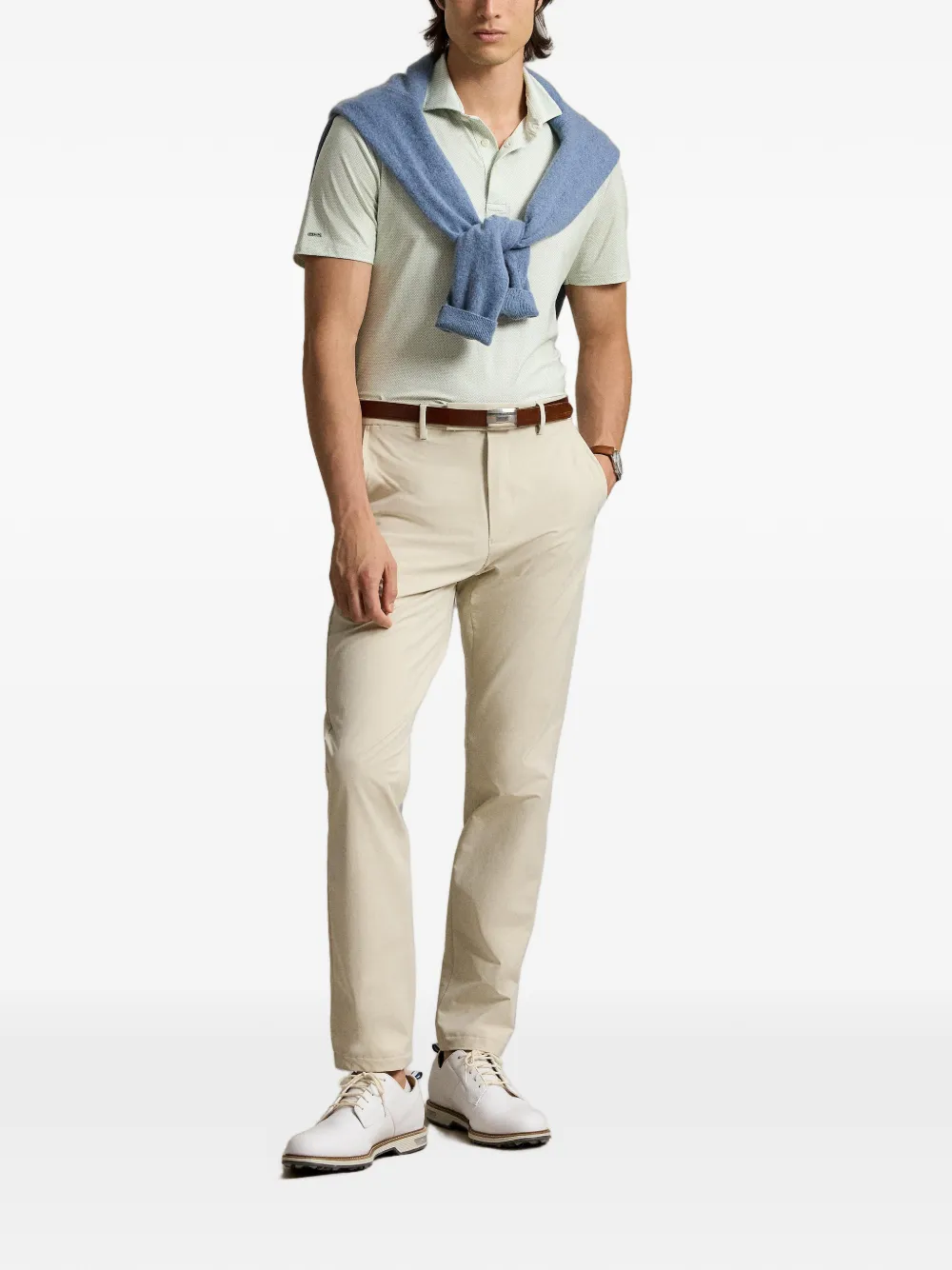 RLX Ralph Lauren Poloshirt met geometrische print Groen