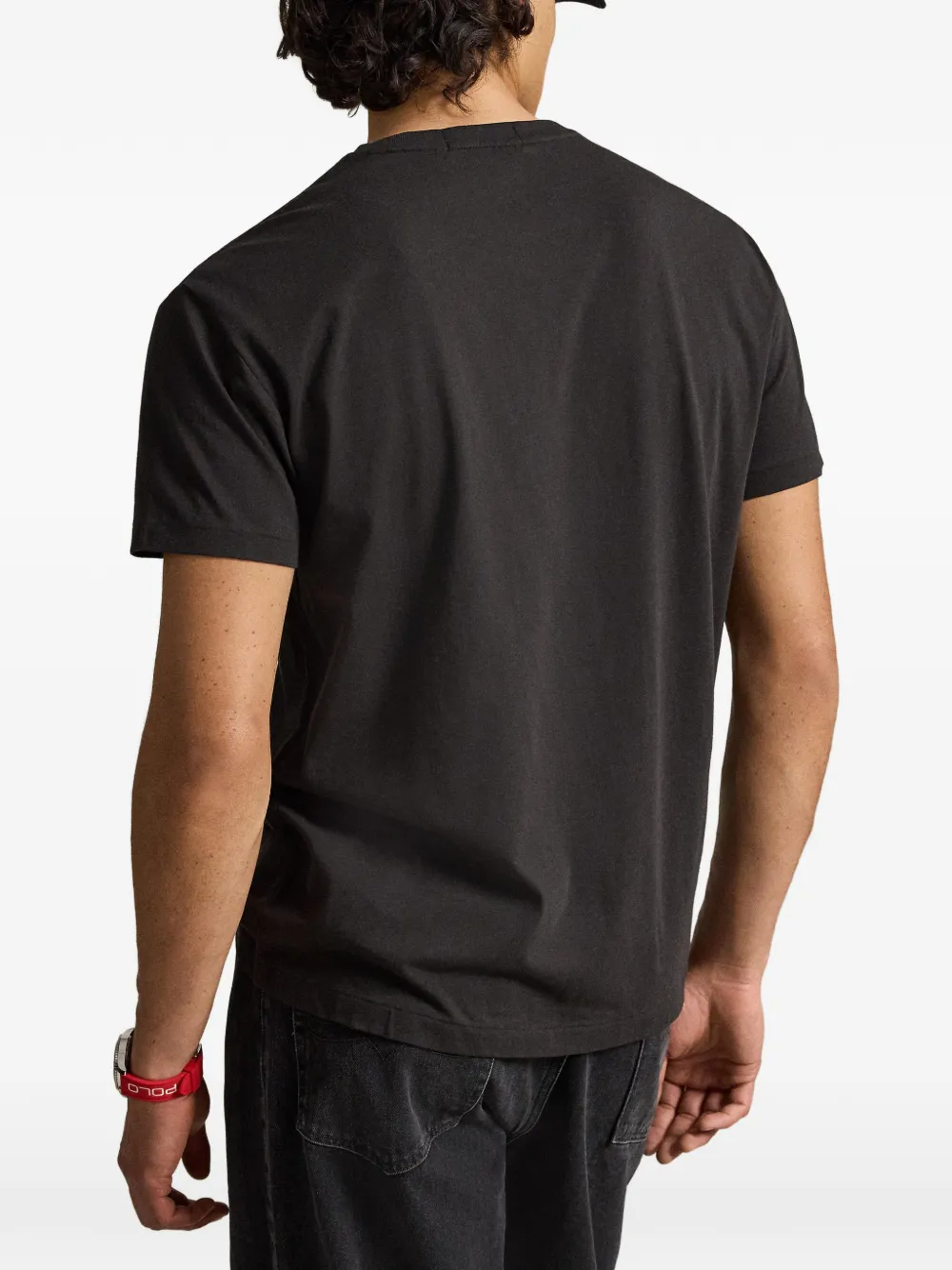 Polo Ralph Lauren T-shirt met logoprint Zwart