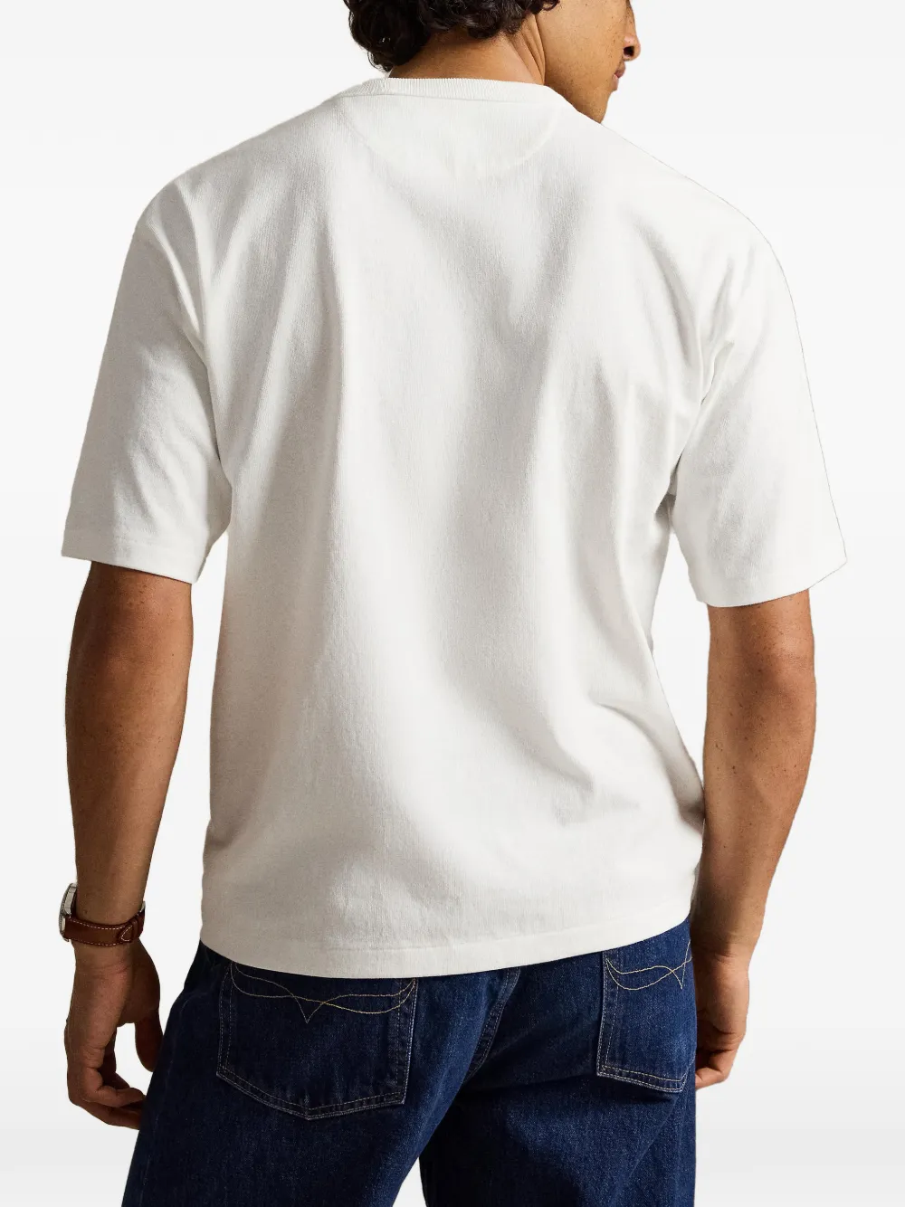 폴로랄프로렌 폴로랄프로렌 로고 자수 티셔츠 710A12979007 710A12979007