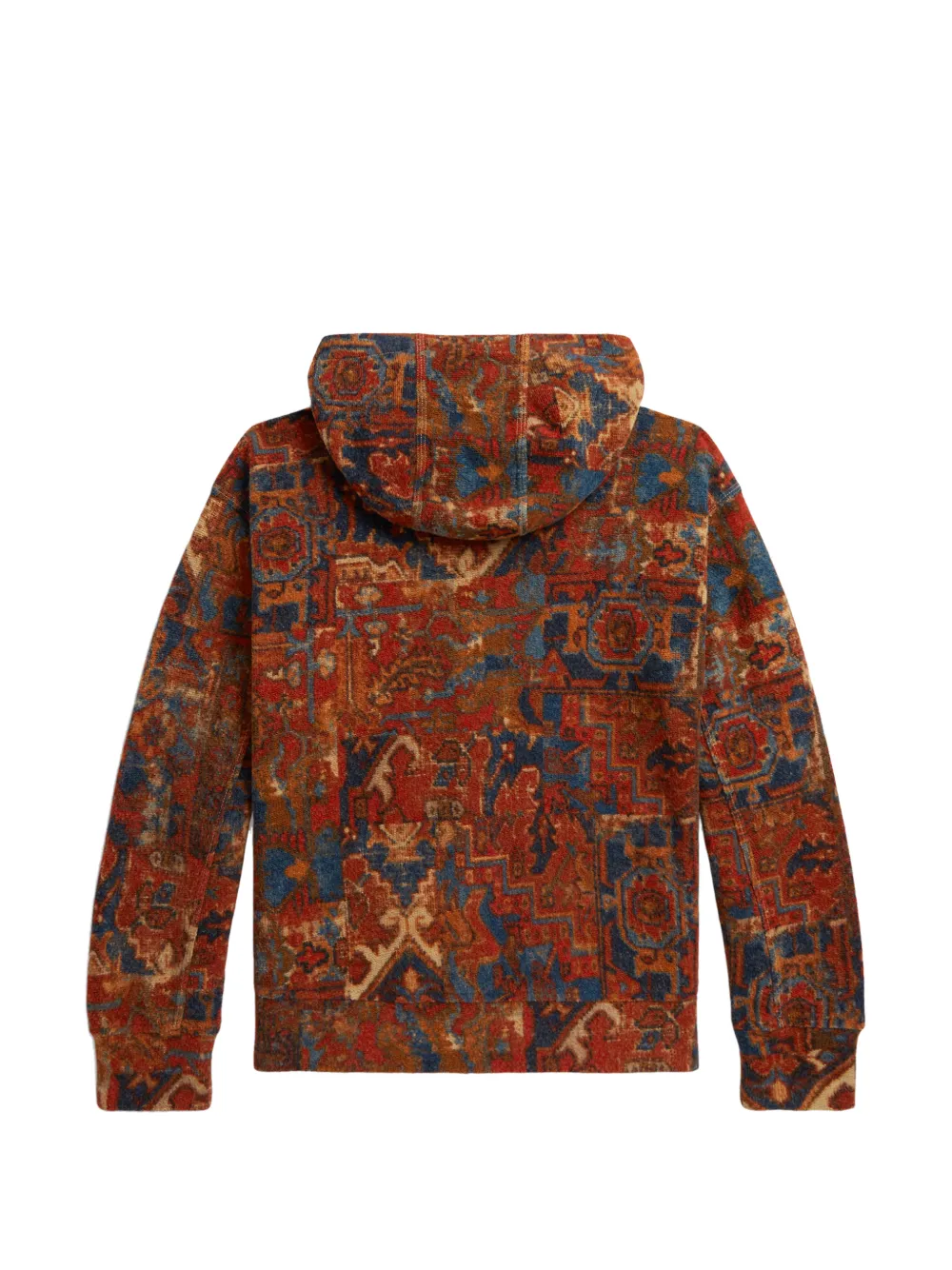 POLO RALPH LAUREN KIDS Hoodie met patroon Rood