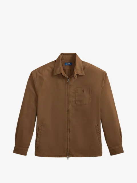 Polo Ralph Lauren Hemdjacke mit Pony-Stickerei